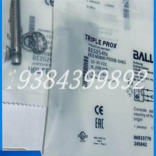 全新BES054N BESM08MI-PSC30B-S49G电感式接近开关传感器议
