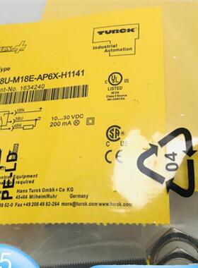 全新接近开关 Bi8U-M18-AP6X-H1141 B18U-M18E-AP6X传感器