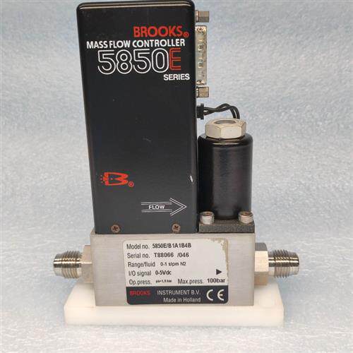 美国BROOKS 气体质量流量计 5850E/B1A1B4B 0-1slpm N2 原装 现货