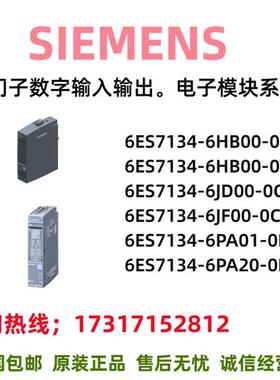 PLC模块6ES7134/6HB/6JD/6JF/6PA/00/01/20/0/CA1/DA1/BD0