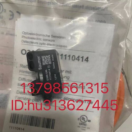 优价Baumer 堡盟 传感器 O300.GR-GW1T.72N 11110414 原装正品