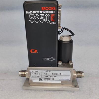 BROOKS/布鲁克斯 质量流量计5850E CF4 200SCCM 正品美国原装现货