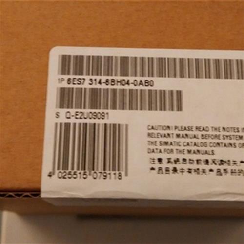 6ES7314-6BH04-0AB0模块CPU314C-2PTP 6ES7 314-6BH04-0AB0