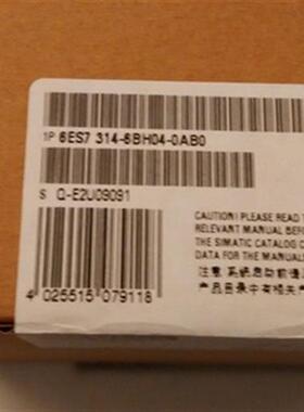 6ES7314-6BH04-0AB0模块CPU314C-2PTP 6ES7 314-6BH04-0AB0