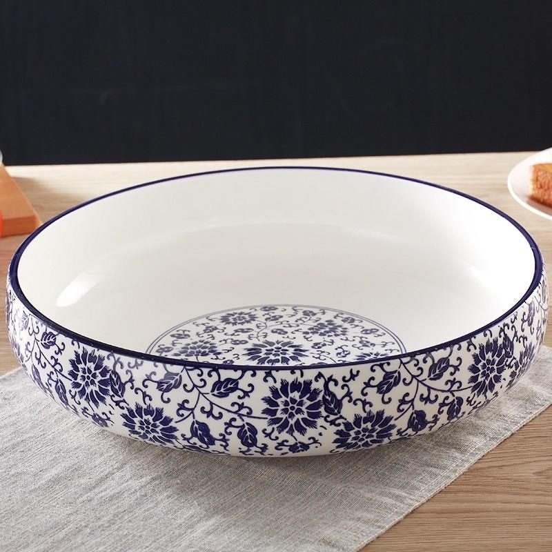 Boiled fish Large bowl Xuewang household Super large Large Big tub Bowl Large Anti scald circular Deepen Salad bowlin the Tableware , Tableware , Bowl  category - from Buy2taobao.com to provide professional Taobao agent buy service