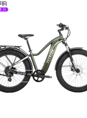 Aventon Aventure.2油门踏板辅助带扭矩传感器电动Fat自行车