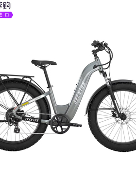 Aventon Aventure.2步油门踏板辅助电动Fat自行车