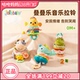jollybaby叠叠乐音乐拉铃床铃推车挂件车载安全座椅婴儿安抚玩具