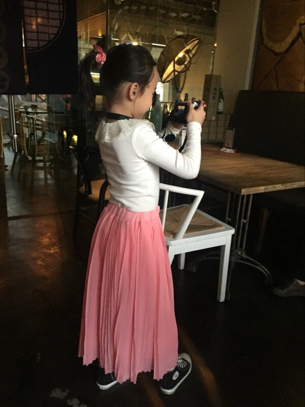 Jupe enfant en mousseline de soie - Ref 2048188 Image 5