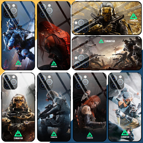 三角洲行动游戏周边玻璃壳防滑