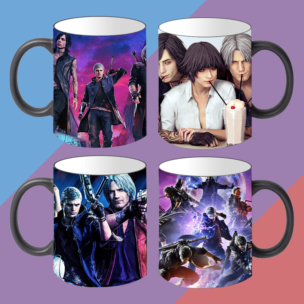 鬼泣5游戏定制周边陶瓷马克杯