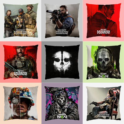 使命召唤周边方形抱枕高清定制
