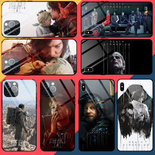 死亡搁浅2弩哥游戏周边精美玻璃黑软手机壳苹果华为小米OPPO现货