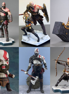 战神4godofwar游戏奎爷人偶周边
