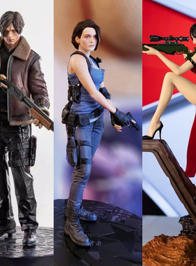 生化危机234游戏周边里昂艾达王吉尔手办模型玩具人偶公仔现货