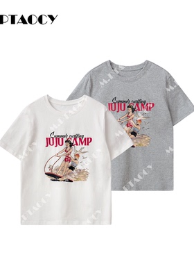 桃桃家【冲浪T】只做好面料100%纯棉美式复古冲浪印花短袖t恤1163