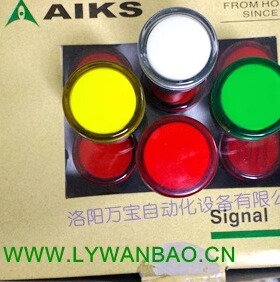 原装AIKS爱克斯LED指示灯AL2202-1A/AL2202Y/G 绿色孔径22MM