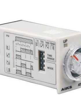 原装AIKS爱克斯时间继电器ATR12N-A2时间6H/12H/24H/48H小时