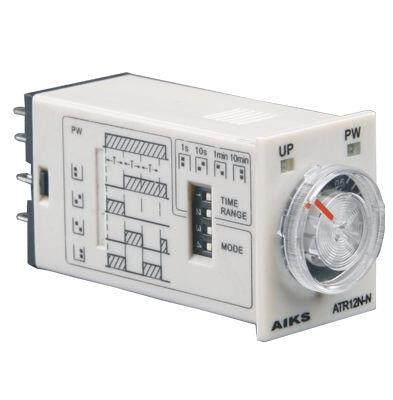 原装AIKS爱克斯时间继电器ATR12N-A2时间6H/12H/24H/48H小时