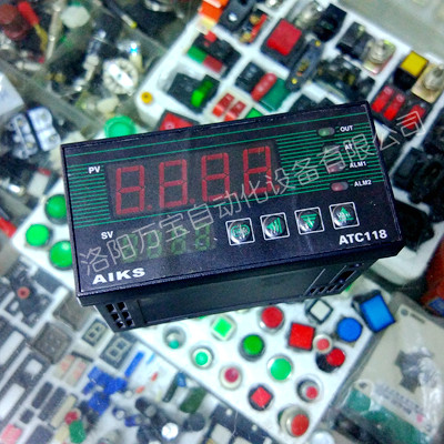 AIKS爱克斯温度控制仪数显智能温控器ATC118-A电压180-240VAC交流