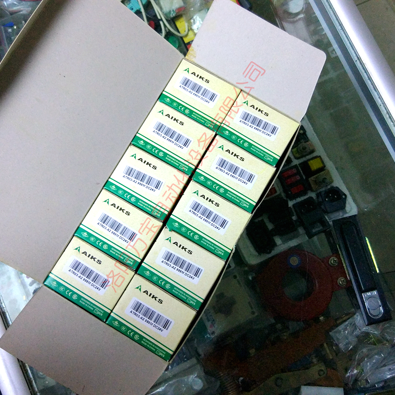 原装AIKS爱克斯时间继电器ATR03-A2时间X0.01S秒电压直流DC24V 五金/工具 时间继电器 原图主图