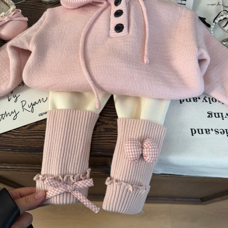 韩版童装秋冬女童两件套