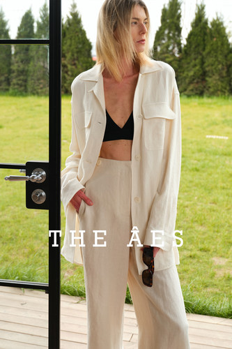 安上THEAES休闲长裤亚麻4件套