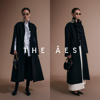 安上THE AES｜书写佳人传奇 经典臻藏东方静奢重磅手工收腰大衣