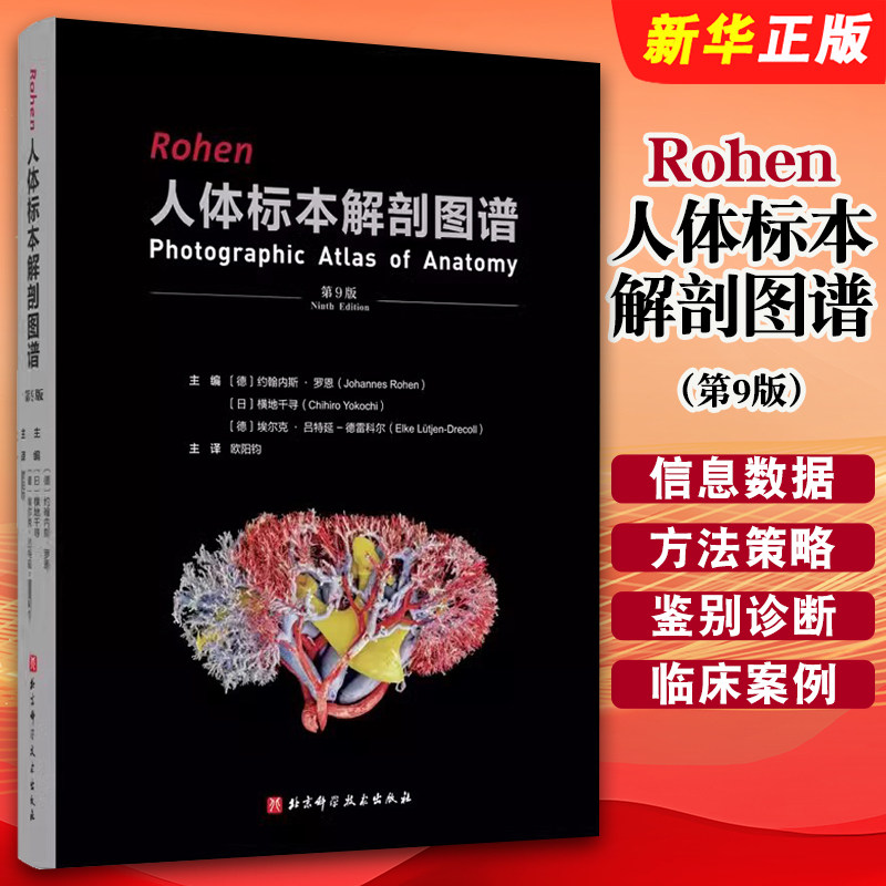 Rohen人体标本解剖图谱