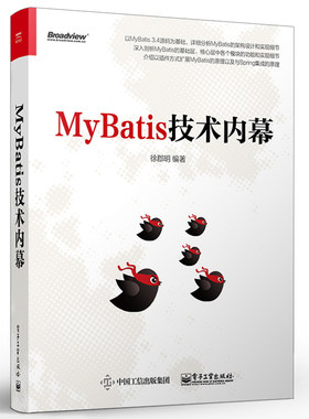 正版MyBatis技术内幕 mybatis编程教程书 mybatis3.4框架架构设计实现原理开发从入门到精通 电子工业 Spring集成开发源码剖析教材