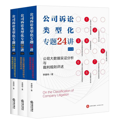 公司诉讼类型化专题24