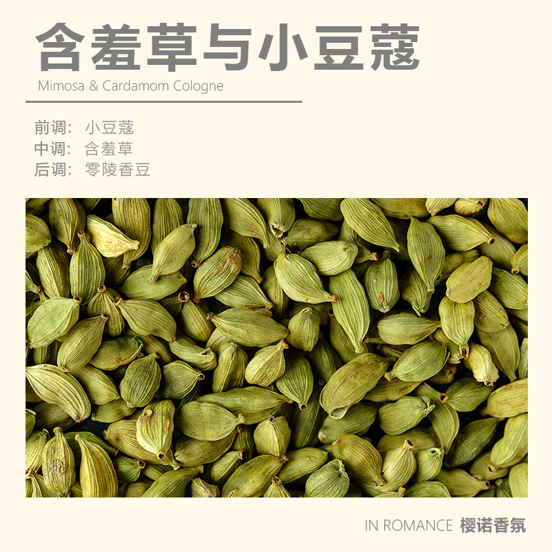 含羞草精油diy扩香车香薰蜡烛