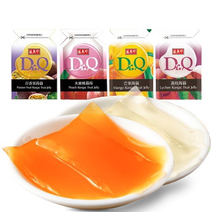 盛香珍芒果味蒟蒻果冻Dr.Q可吸500g百香果荔枝果汁台湾进口