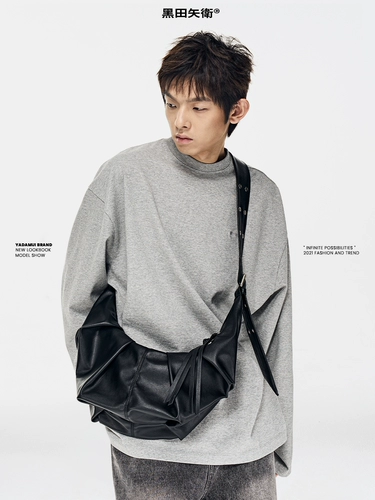 Сумка через плечо подходит для мужчин и женщин, изысканный стиль