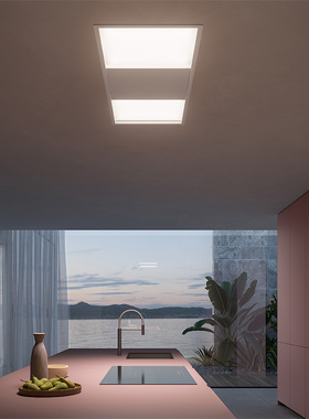 意大利进口falmec方美柯Skema顶吸120cm天花板油烟机