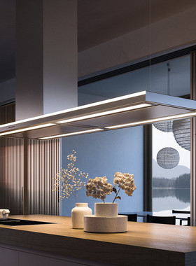 意大利进口falmec方美柯Lumen静音版175cm别墅用中岛油烟机