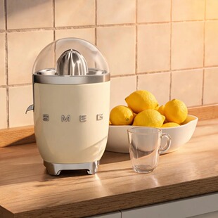 SMEG CJF01斯麦格电动柑橘榨汁机家用破壁机全自动搅拌机
