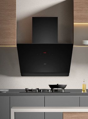 AGE进口侧吸油烟机家用厨房大吸力吸油机DHS97900GK