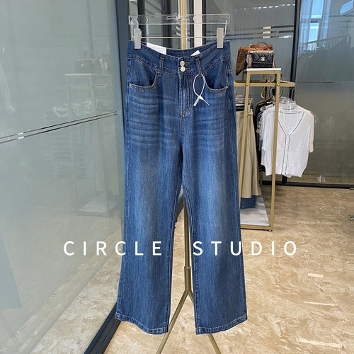 土耳其天丝空气棉显腿长牛仔长裤