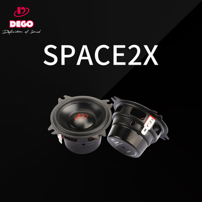 德国DEGO埃曼德高SPACE2X汽车音响车载全频中音喇叭扬声器改装