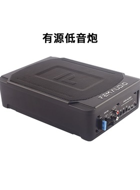 FEM AUDIO非名汽车音响8寸10寸车载有源后备箱重低音炮