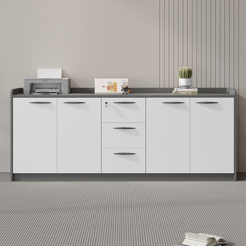 打印机放置柜办公室专用办公茶水柜储物矮柜工具柜子复印机底座柜