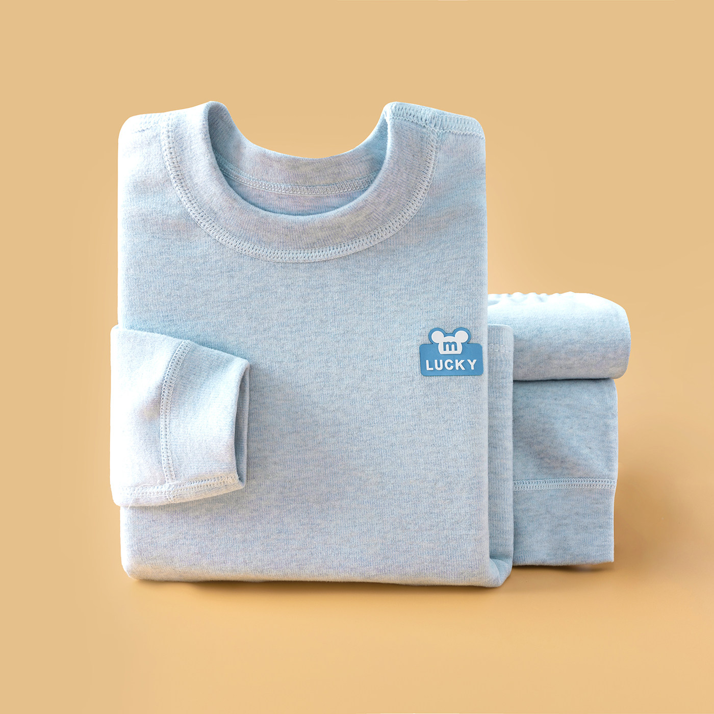 儿童纯棉保暖内衣秋衣秋裤圆领套装加厚不加绒冬季家居服睡衣童装,童装/婴儿装/亲子装,内衣套装,淘宝优惠券,粉丝福利购,淘宝优惠卷