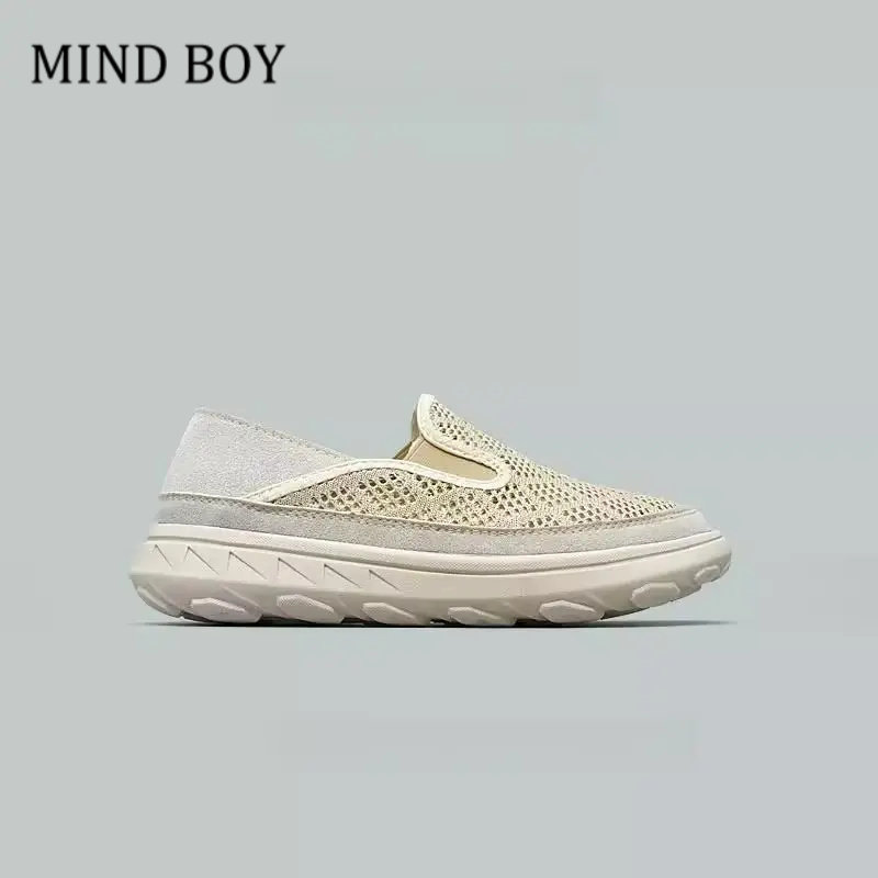 MINDBOY一脚蹬懒人鞋男轻便健步