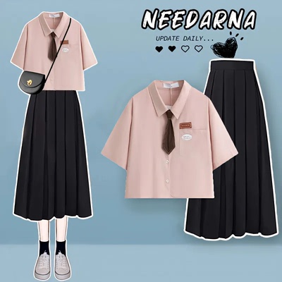 2025新款女大童套装夏季洋气时髦