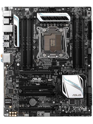 华硕X99-A USB3.1主板2011V3支持6800k 2680v3 2699v4cpu处理器