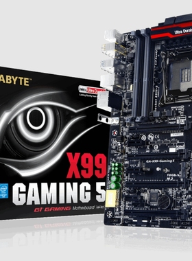 技嘉X99-Gaming 5工作站主板2011v3针支持2697v4 4669v3cpu处理器