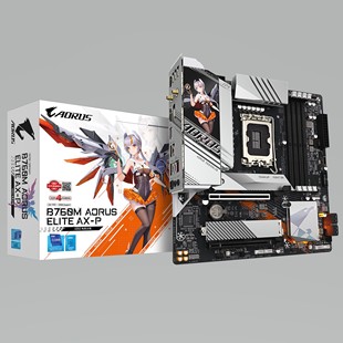技嘉B760M AORUS ELITE AX-P1700台式机主板支持12/13/14代cpu