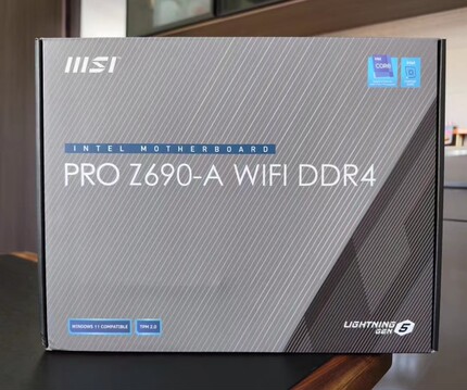 微星PRO Z690-A WIFI DDR4 1700台式机主板支持i712700 i912900KF