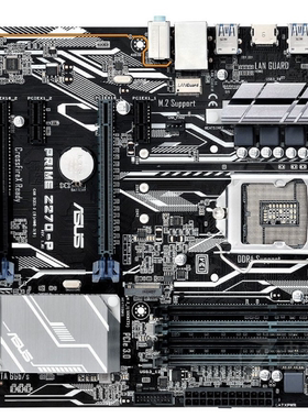 华硕PRIME Z270-P主板1151针支持i56600i767007700kcpu处理器ddr4